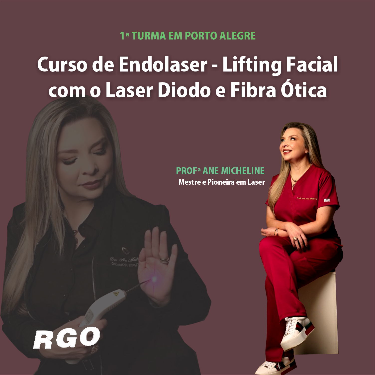 Curso de Endolaser Lifting Facial com o Laser Diodo e Fibra Ótica